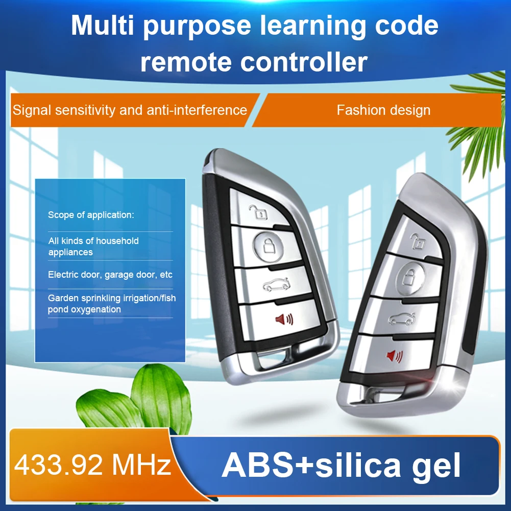 

Пульт дистанционного управления для открывания ворот, 433,92 МГц, пульт дистанционного управления для гаражных ворот, универсальный Дубликат...