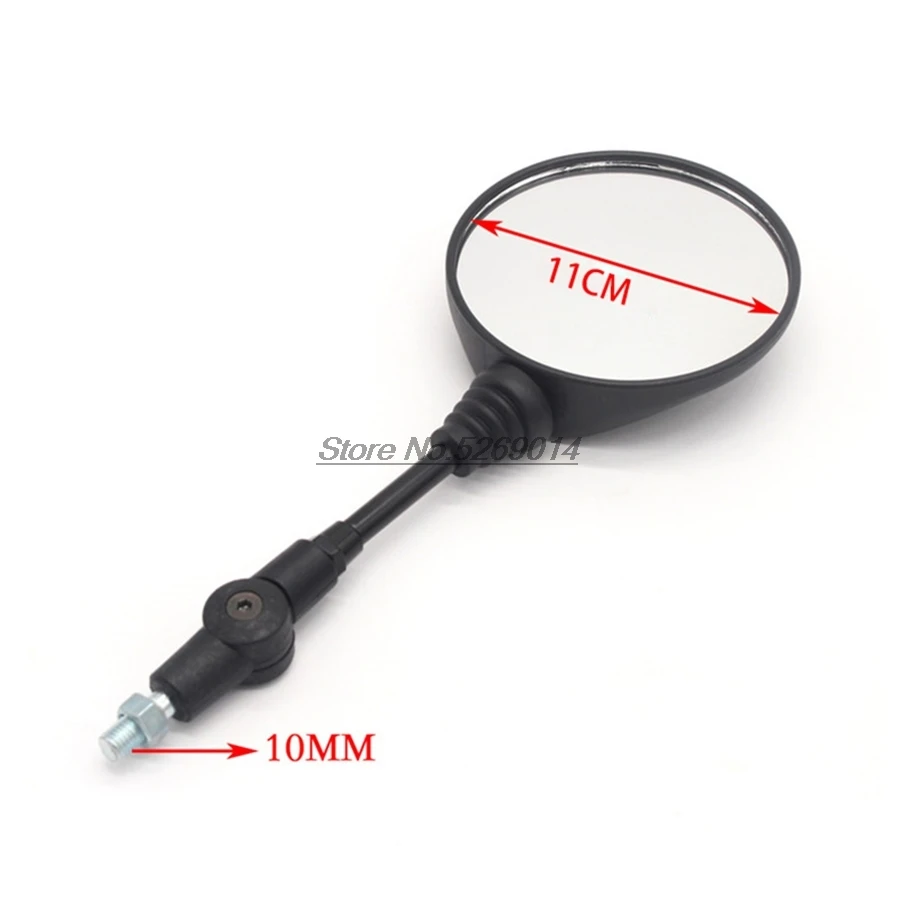 Оригинальное круглое зеркало заднего вида для мотоцикла Gsxr 600 K7 Yamaha Hold 700 Vespa Px Suzuki