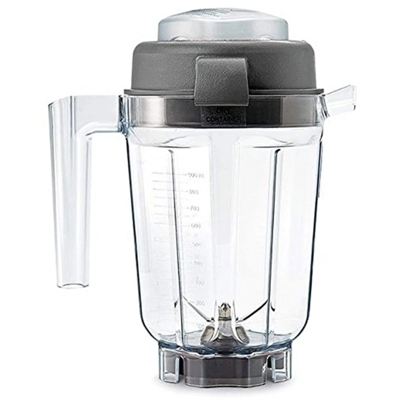 

Clear Blender Container with Stainless Steel Blade for Vitamix 32OZ Blender