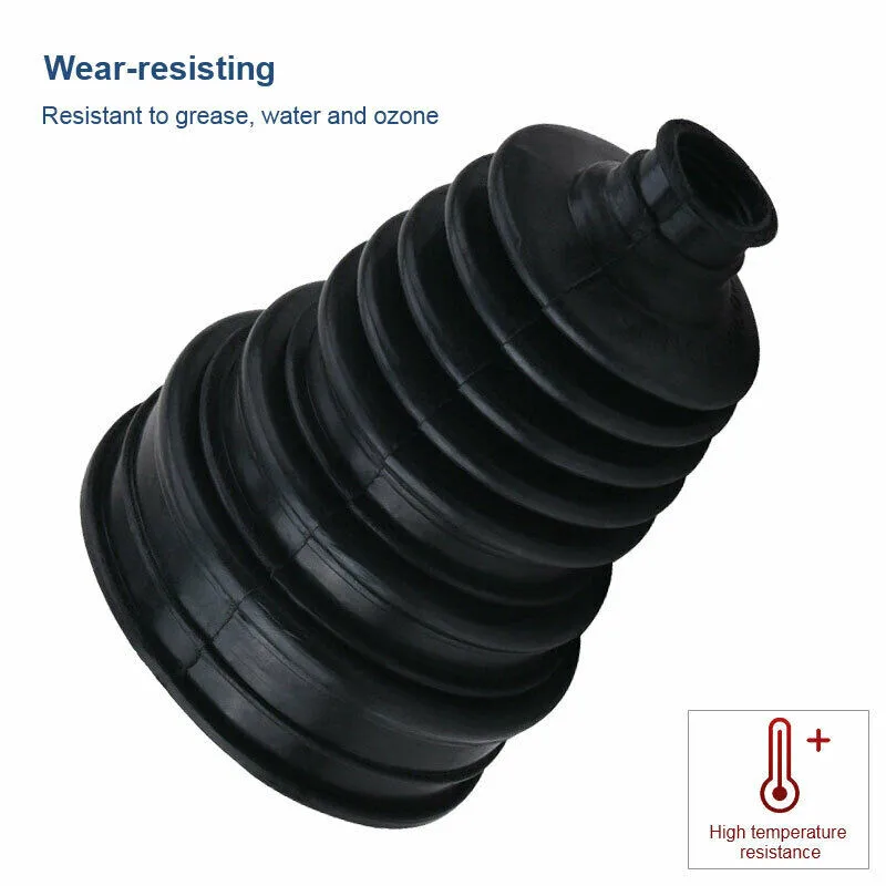 

Replacement Silicone CV Boot Replaces Joint Parts Silicone Universal 4pcs Boot CV Constant-Velocity Drive Durable