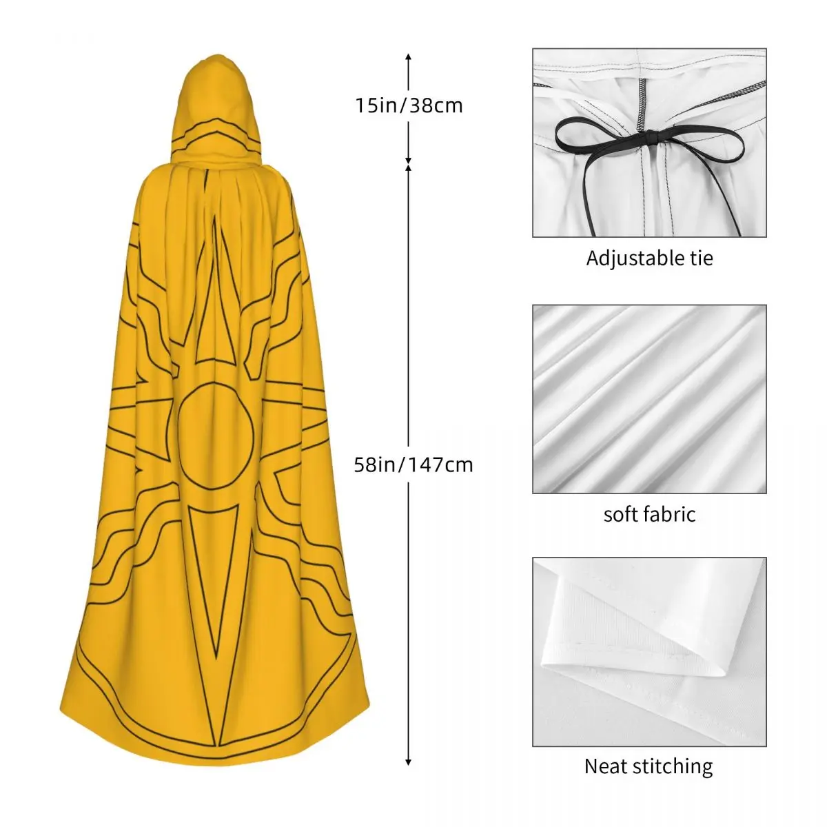 Mesopotamia ассирийская звезда солнце Бог семейная плаща с капюшоном средневековый