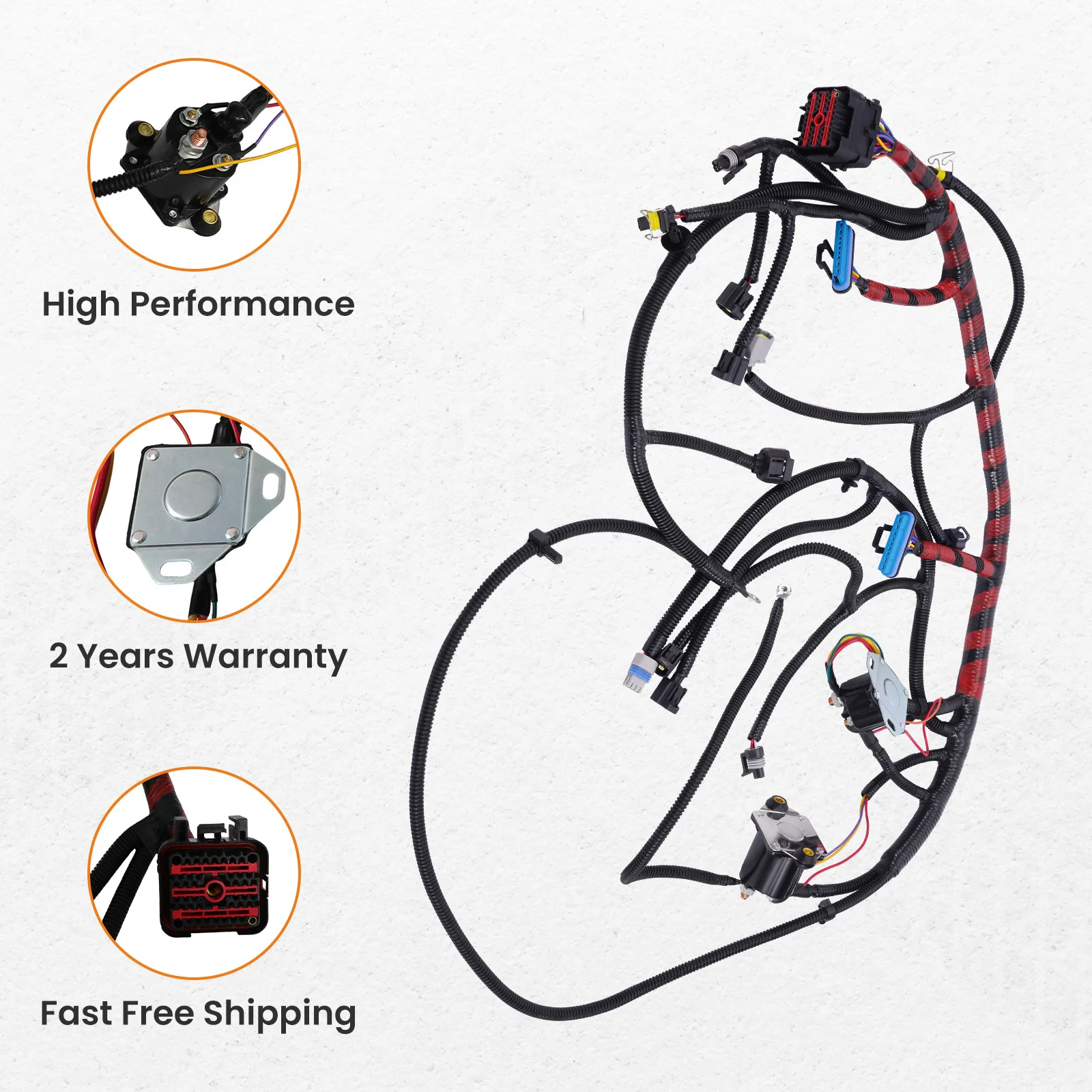 Высококачественный автономный провод для Ford F250 Super Duty Truck V8 7.3L Diesel 81Z-12B637-FA 02-03 Touring