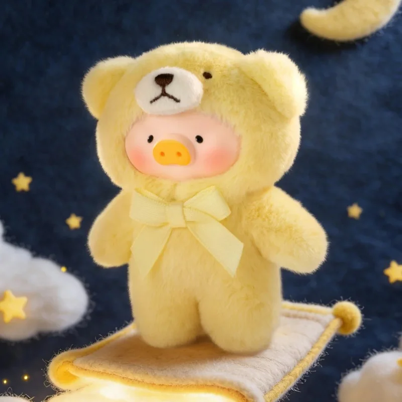 Официальная мини-игрушка Lulu Pig Teddy из серии «Шепот природы», виниловый плюшевый брелок-сюрприз, коллекционная фигурка, рождественский подарок (art.: 3920d89061f4e) - 3920d89061f4e