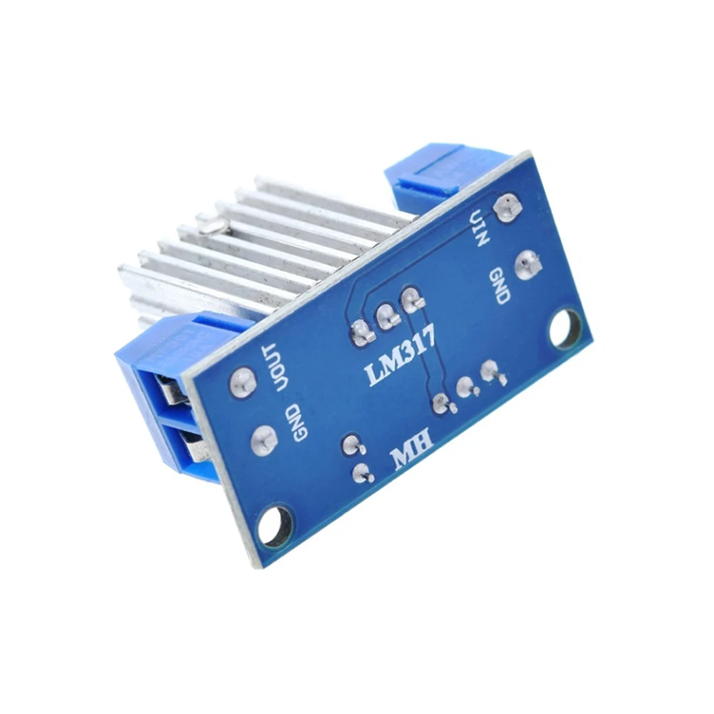 LM317 DC-DC модуль преобразователя понижающая печатная плата линейный регулятор