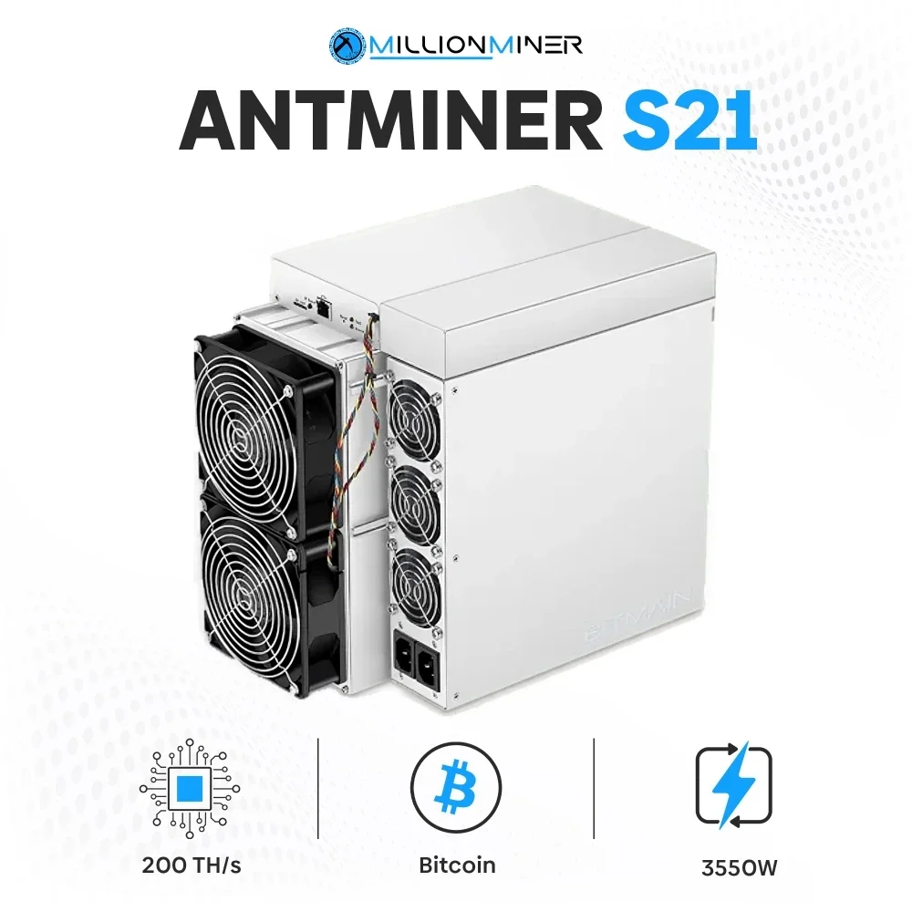 НОВЫЙ Bitmain Antminer S21 (200-й)
