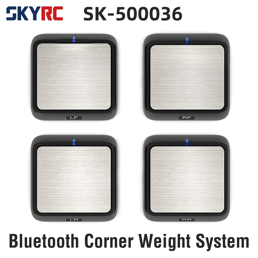 Фото Беспроводная система взвешивания SKYRC CWS Corner Weight System Bluetooth для радиоуправляемых моделей автомобилей, грузовиков, багги масштабов 1/8, 1/10, 1/12, модель SK-500036 №1