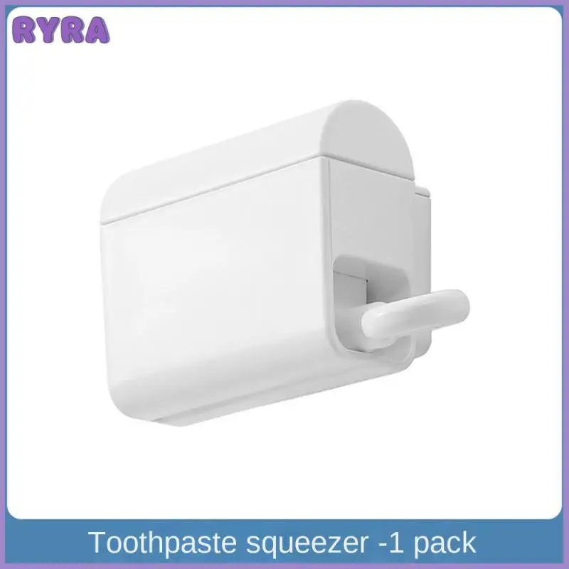 

Зажим для очищающего средства для лица, удобный сэкономить место, выдавливатель для зубной пасты, настенный держатель для зубной пасты, Товары для ванной комнаты, роторная экструзия