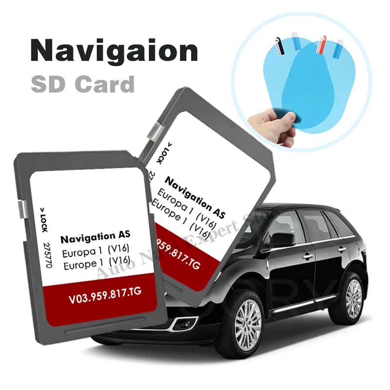 

SD Card Navi Map GPS Europe 2022 Navigation AS MIB2 For Seat Discover Media V17 6P0919866CD