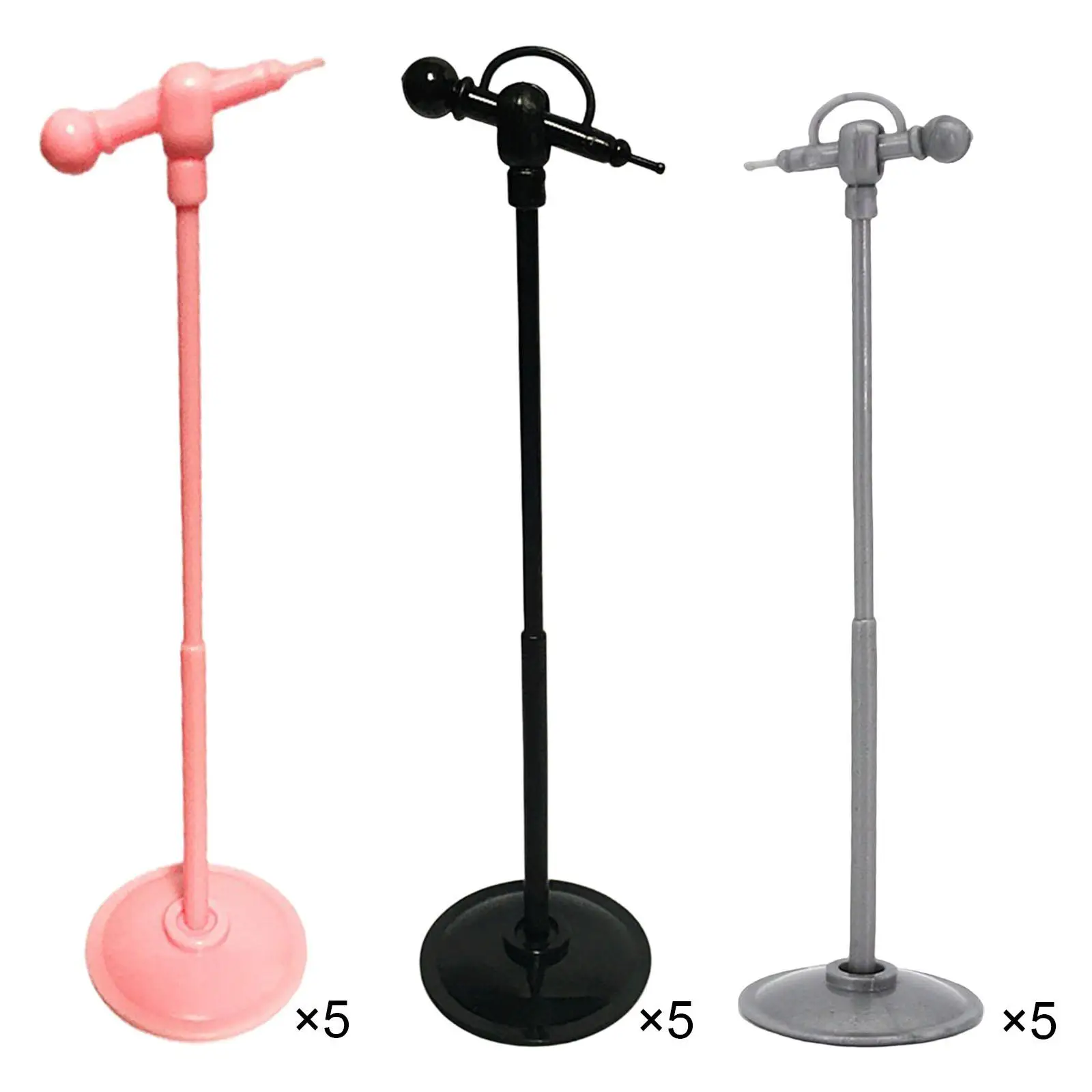 

Detachable Dollhouse Microphone 1:6 Cute Pretend to Play Mini Dollhouse