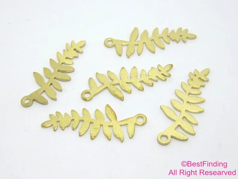 Подвески для сережек в виде листьев латунная фурнитура 28x0 8 мм 28 6x0 85 подвеска из