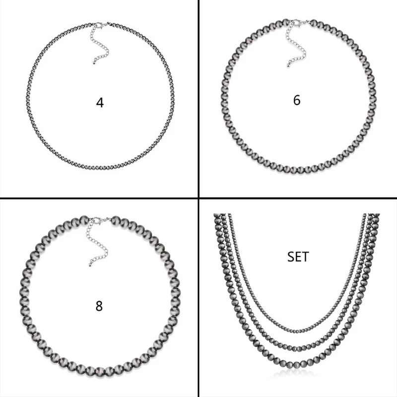 

Simple Neck Chain Imitation Metal Texture Beaded Necklace Plastic CCB Ball Bead Chain Necklace Fashion Choker Jewelry 264E