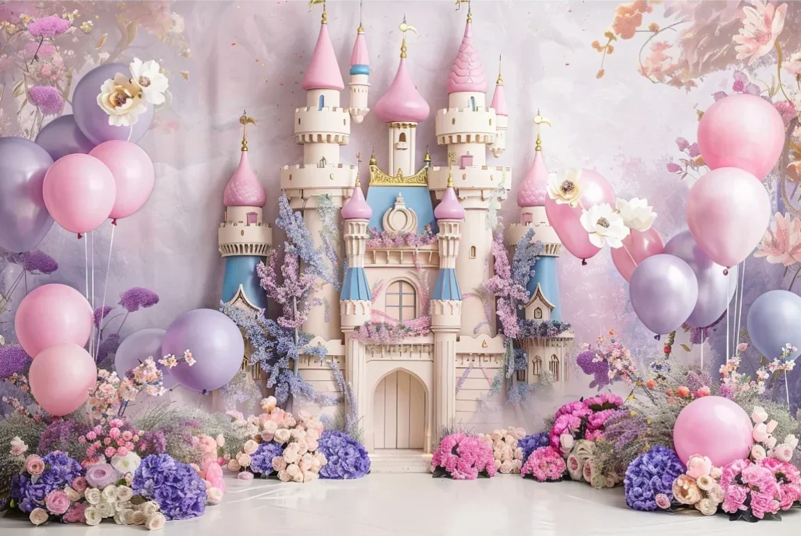 

Фотофон для дня рождения "Сказочный замок" andralyn