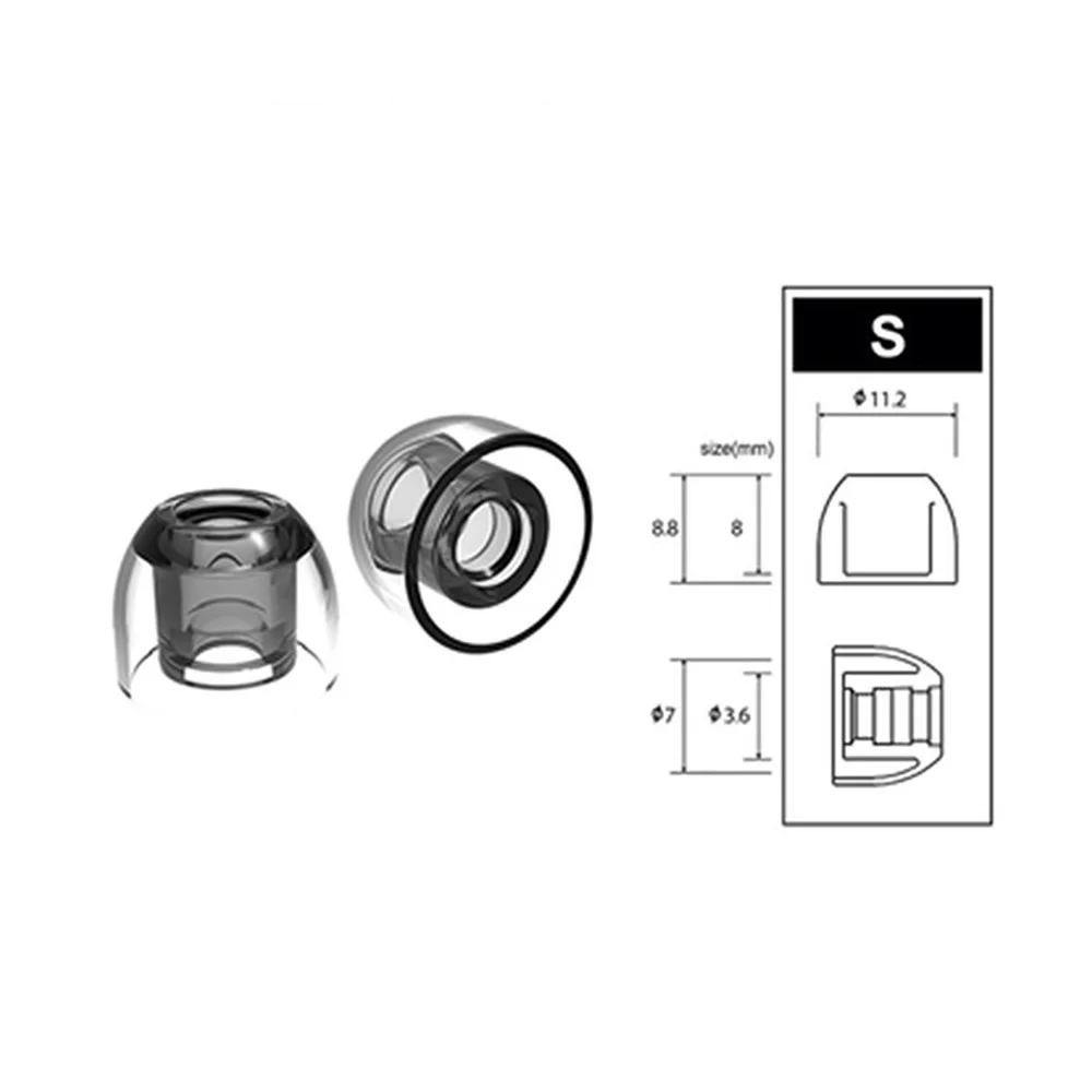 Амбушюры AZLA Xelastec для SONY WF-1000XM4 1000XM3 1697ti qdc противоскользящие не выпадают - купить по