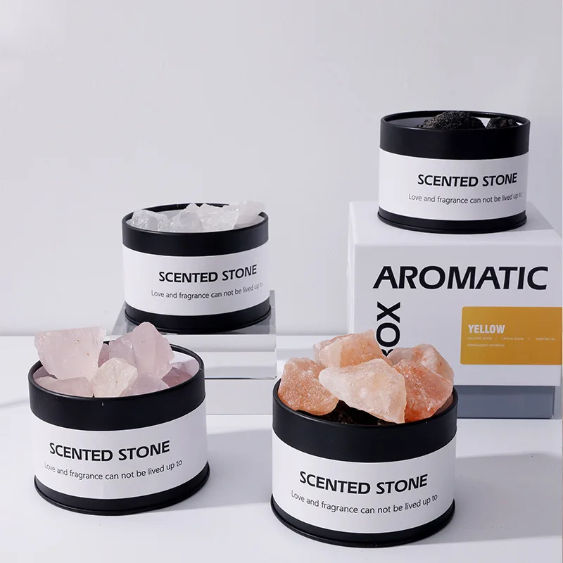 

20ml Essential Oil Natural Crystal Diffuser,Bergamot/English pear freesia Diffuse Stone Fragrance for Home Decoration