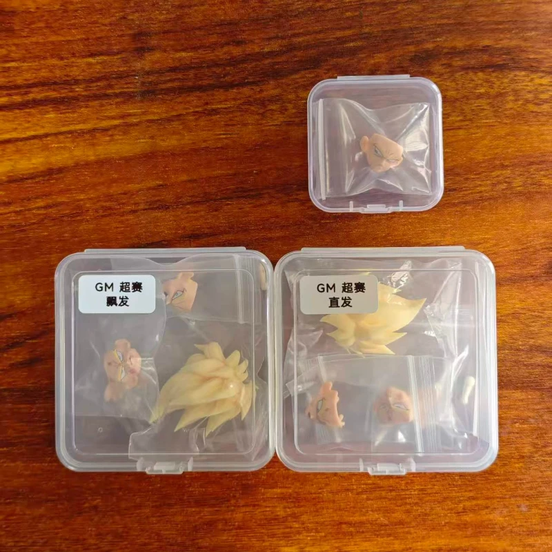 【Доставка в течение 24 часов】Dragon Ball Z SHF GM Studio (прямые волосы  вьющиеся волосы) Набор аксессуаров для головы Супер Сайяна Гоку, игрушка (art.: 3920dbbc76e58) - 3920dbbc76e58