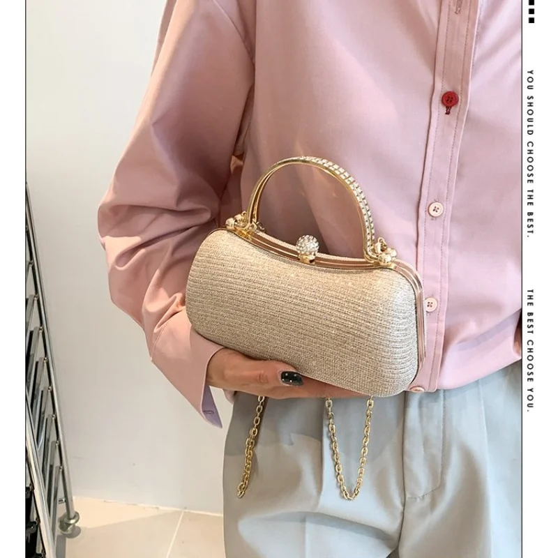 

Women's 2023 Summer New High Quality Makeup Bag High end Fashion Versatile Crossbody Bag Light Luxury Trend Casual Shoulder Bag
