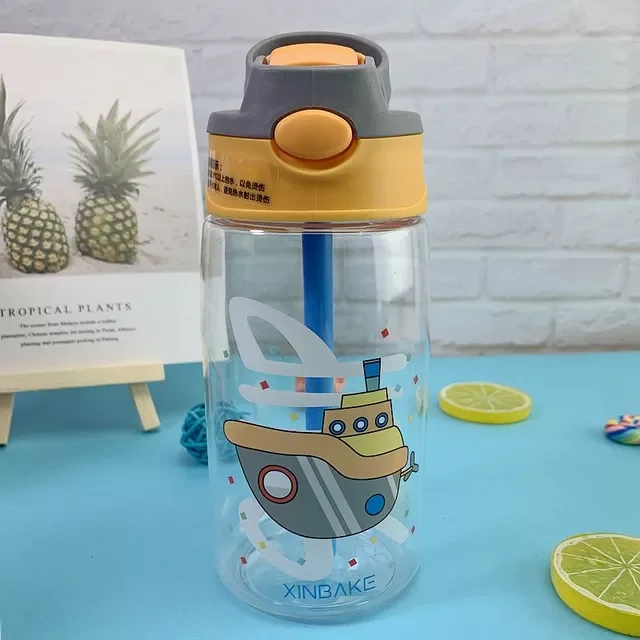 

NEW2023 Water Sippy Cup Creative Cartoon Baby Feeding Cups with Straws Leakproof Water Bottles Outdoor Portable Children's C
