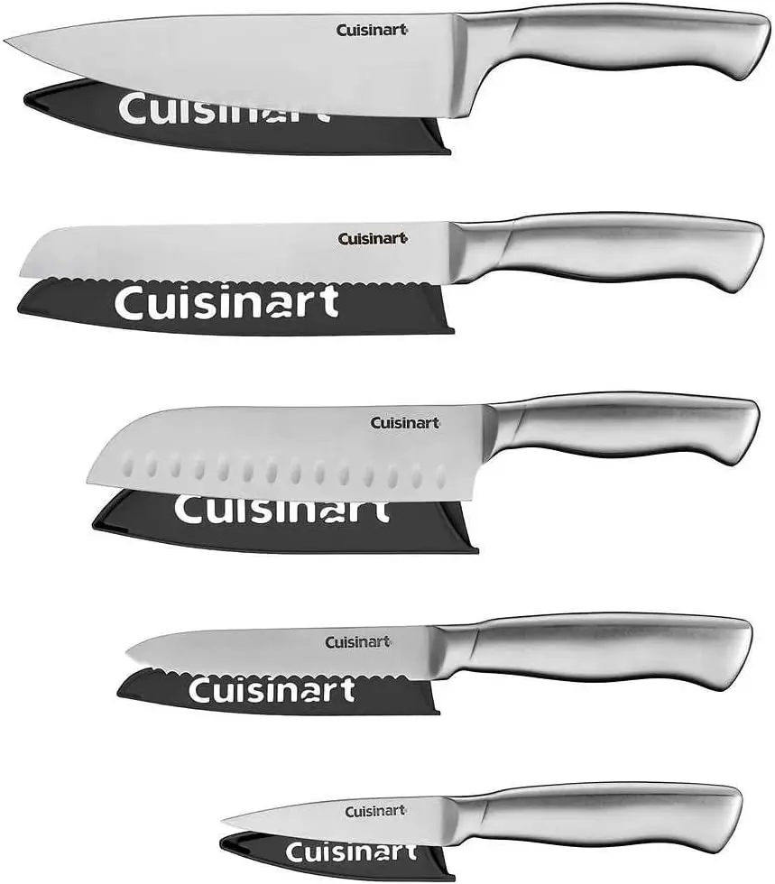 

Metallic Knife Set (5-pc Stainless)