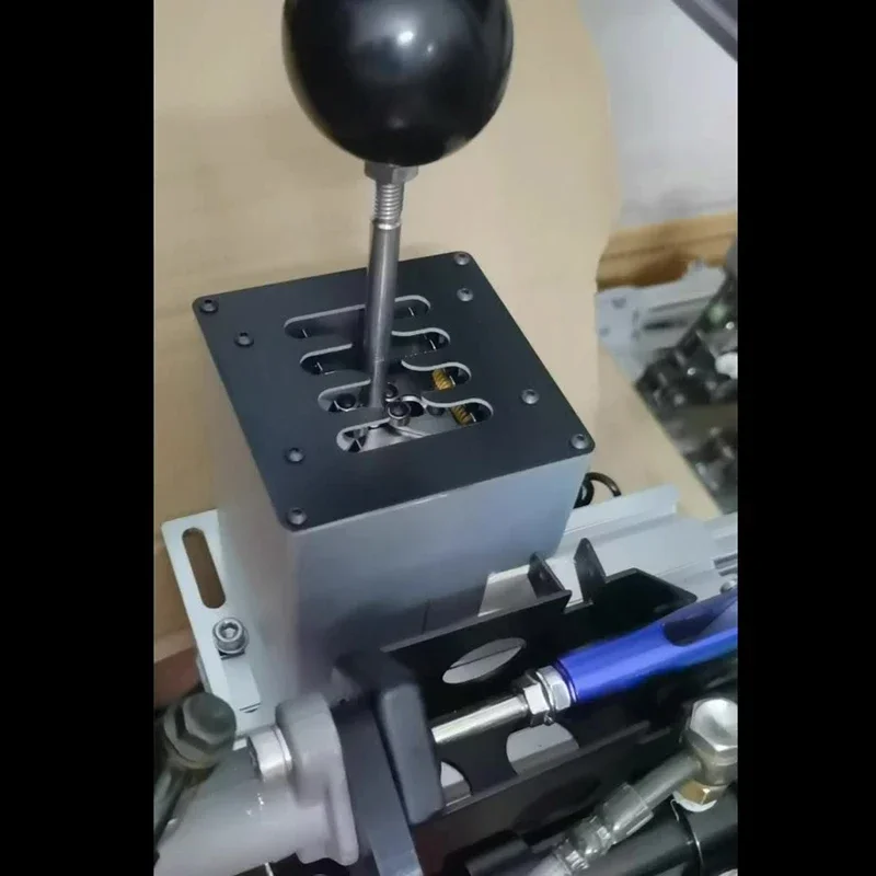 Коробка передач H для моделирования гонок — адаптируемая совместима с рулем Logitech