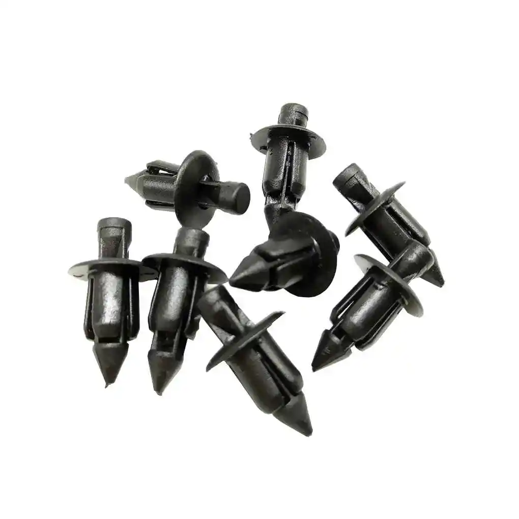 

50 Pieces Universal Car Fender Retainer Clips Plastic Fastener Rivets Assortment Trim Splash Shield Fixing Push Pins