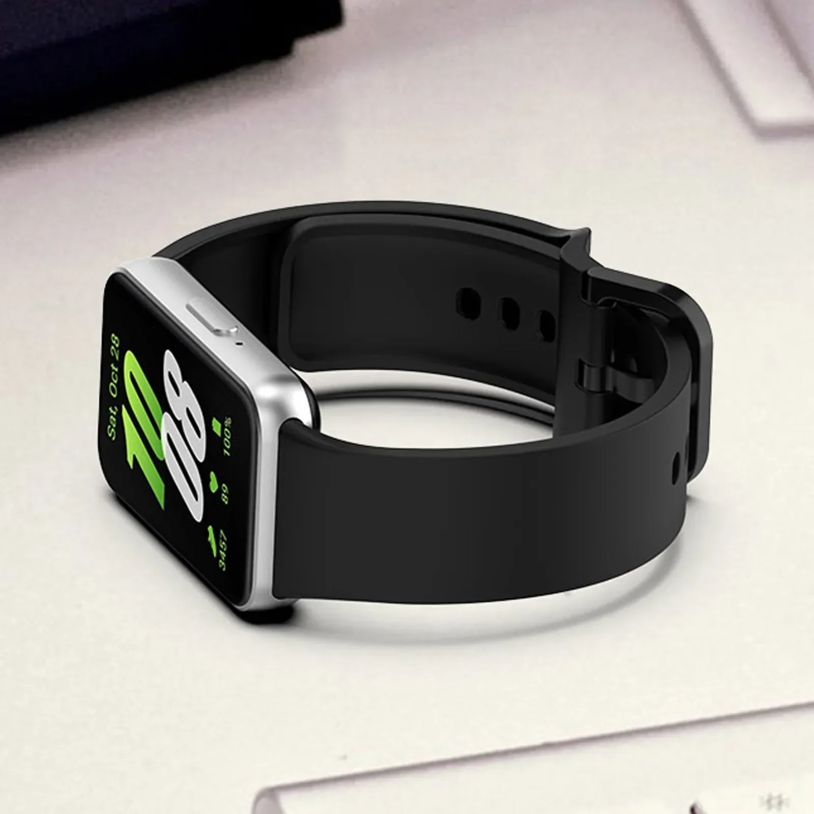 Фото Оригинальный силиконовый ремешок для умных часов Samsung Galaxy Fit 3 R390, спортивный резиновый браслет для Samsung Galaxy Fit3. №3