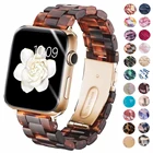 Ремешок резиновый для apple watch 38 мм 40 мм 42 мм 44 мм, спортивный браслет для iwatch 7 6 se 5 4 3 2 41 мм 45 мм, прозрачный браслет