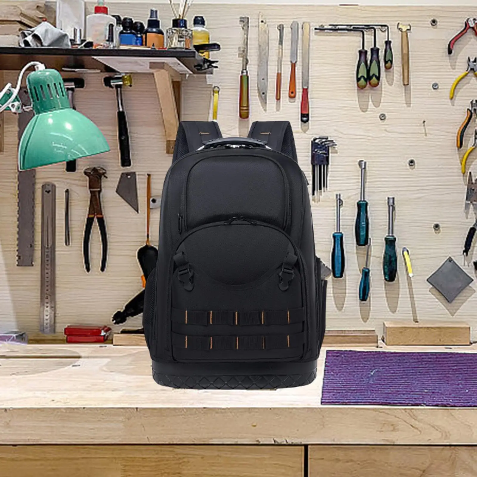 Многофункциональный рюкзак для инструментов сверхмощная сумка-органайзер