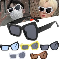 2022 new retro men ladies sunglasses eyebrows catwalk sunglasses irregular personality funny sunglasses