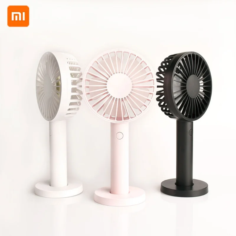 

Xiaomi Mini Fan Cooler Portable Small Usb Charging Silent Charging Desk Fan Dormitory Office Student Gifts Handheld Small Fan