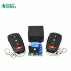 433 МГц 12 В переключатель постоянного тока 12 В 10A 1CH релейный приемник и 5 шт. 3 шт. 2 шт. RF 433 МГц передатчик пульты дистанционного управления