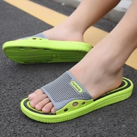 new summer casual slippers men soft elastic outdoor beach flip flops indoor bathroom antiskid thick bottom shoes big size 45