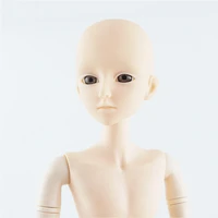 drop shipping male bjd dolls 21 movable jointed normal skin doll toys 60cm diy naked nude 3d eyes head body toy for girls