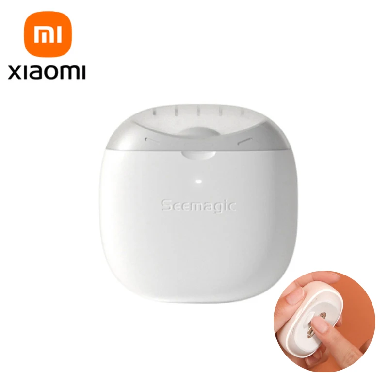 

Xiaomi Youpin Seemagic Automatic Nail Clippers Electric With Light Trimmer Nail Cutter Manicure For Baby Care Scissor Body Tools