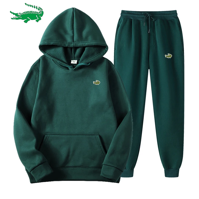 

Embroidered CARTELO Men's Tracksuit Jogger Sportswear Casual Hoodie Sweatershirts Sweatpants Pullover Sports Suit Men Sets