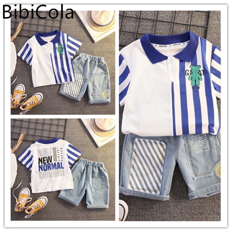 

Красивая детская одежда для маленьких мальчиков летний костюм для мальчиков, Детская летняя одежда с короткими рукавами для детей 1-5 лет