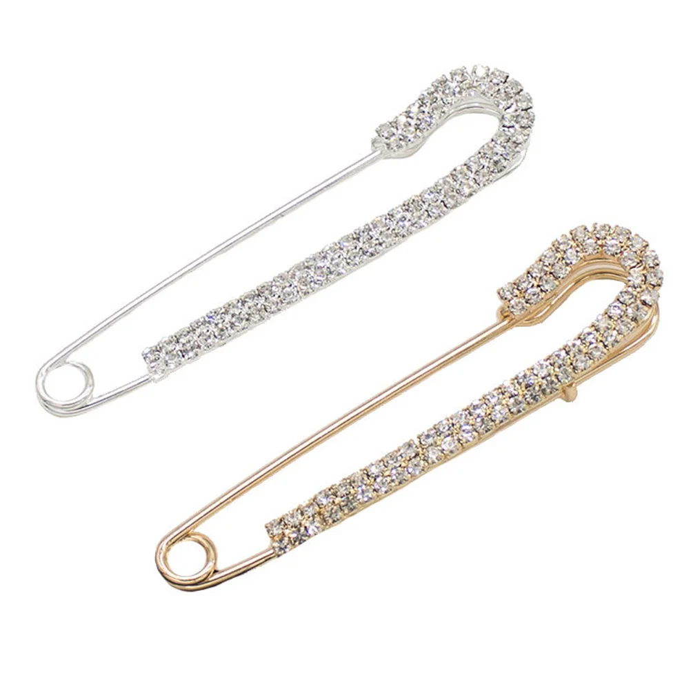 

Sweater Clips Safety Pin Shawl Women Large Brooches Brooch Diaper Blanket Chain Collar Clothes Clip Cardigan Dress Breast Fabric