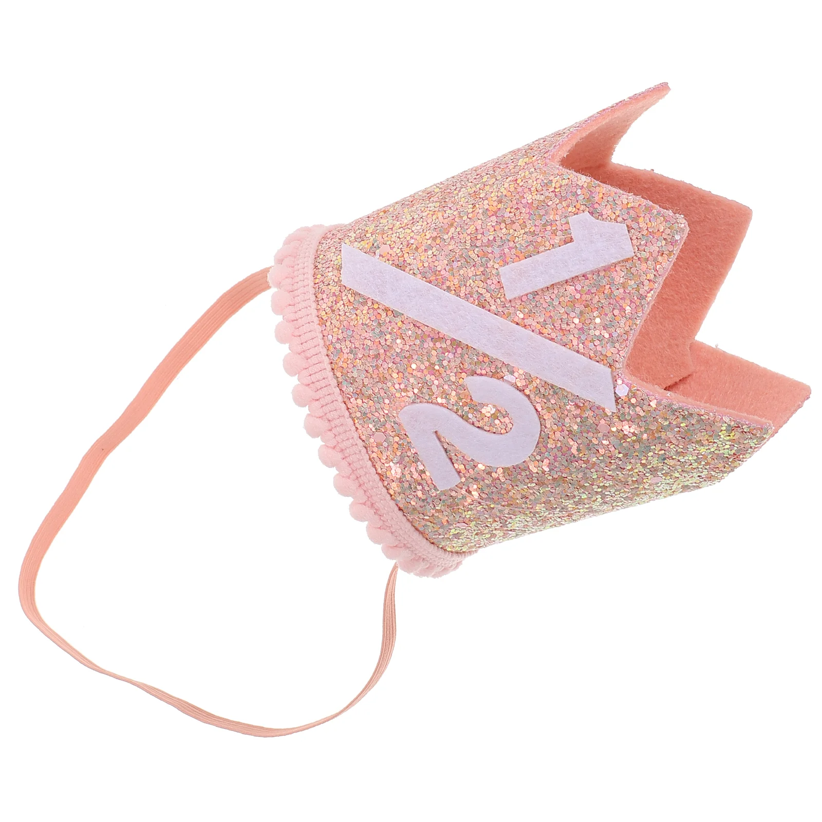 

Rose Gold Decor Birthday Decorations Crown Caps Hat Venue Setting Props Party Hats Adults Decorative Felt Cloth Child