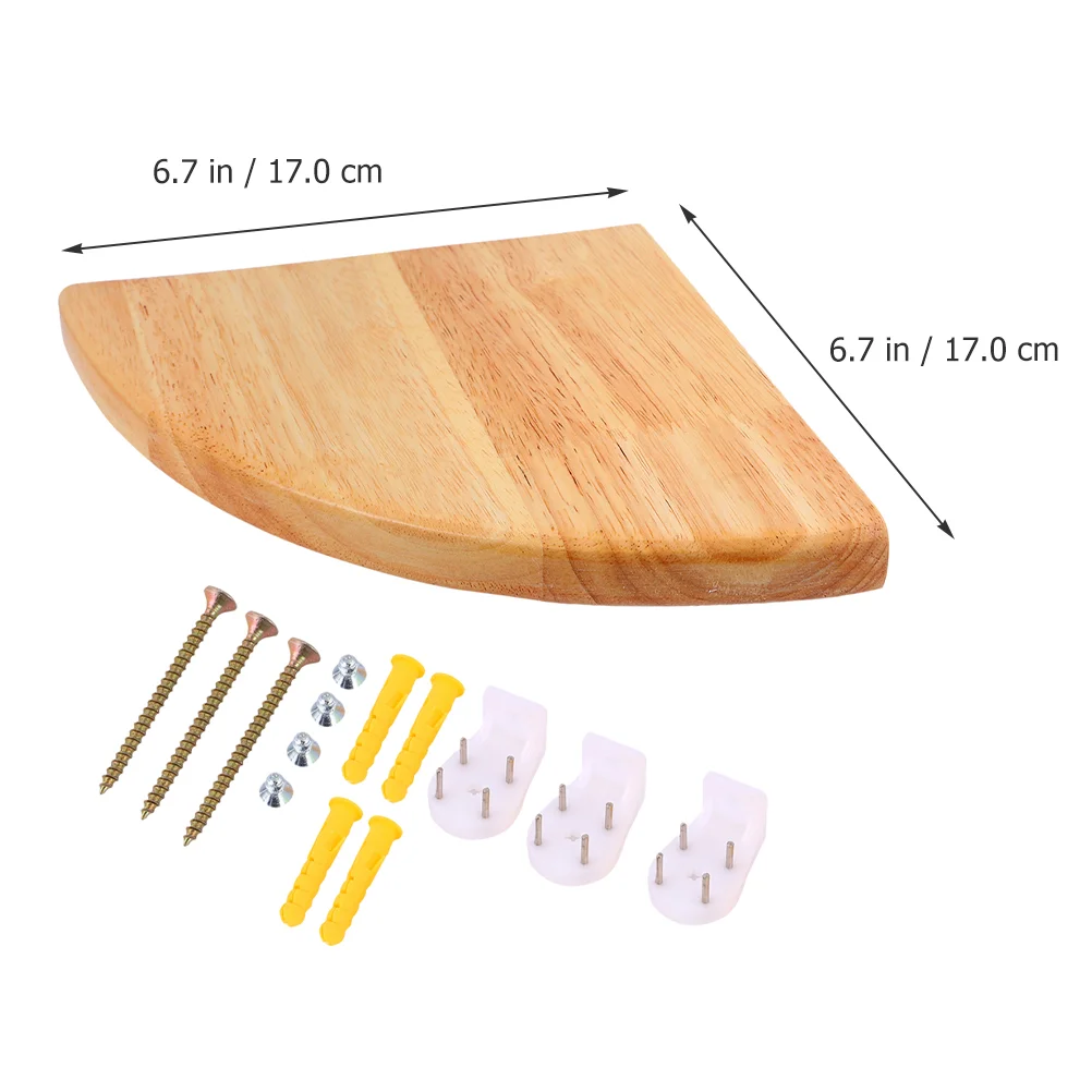 

Wall Mount Bookshelves Shower Hanging Rack Bathroom Shelving Wooden Corner Shelf Mounted Storage