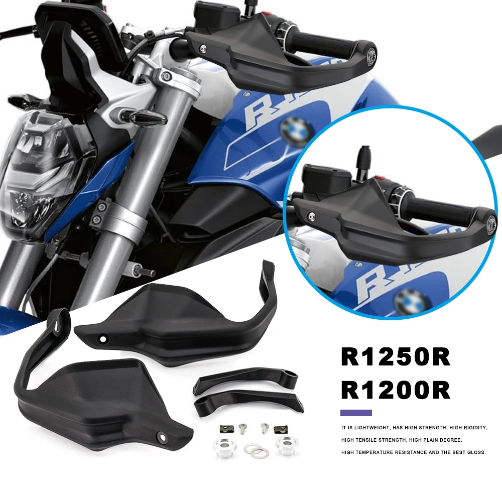 

Motorcycle Hand Guards Handguard Shield Windproof Handle Protectors For BMW r 1250 1200 r R1250R R1200R R1200 R 2014-2023