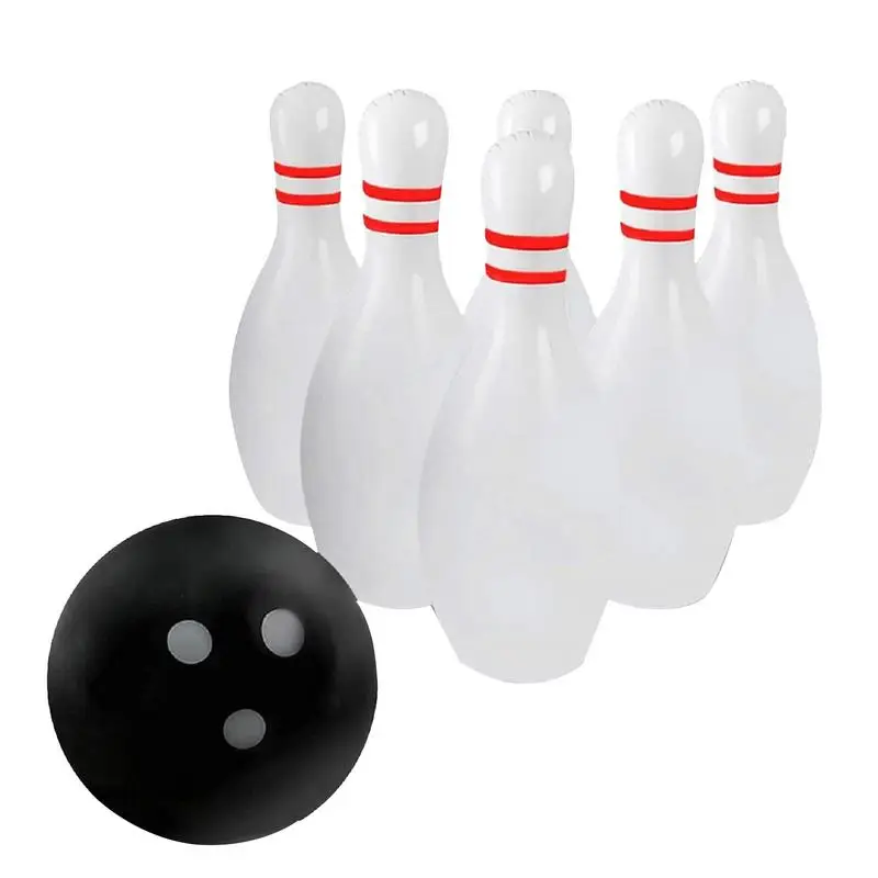 Giant Inflatable Bowling Game Set Outdoor Lawn Yard Bowling Game Giant Outdoor Lawn Yard Game Ball For Indoor Or Outdoor Play