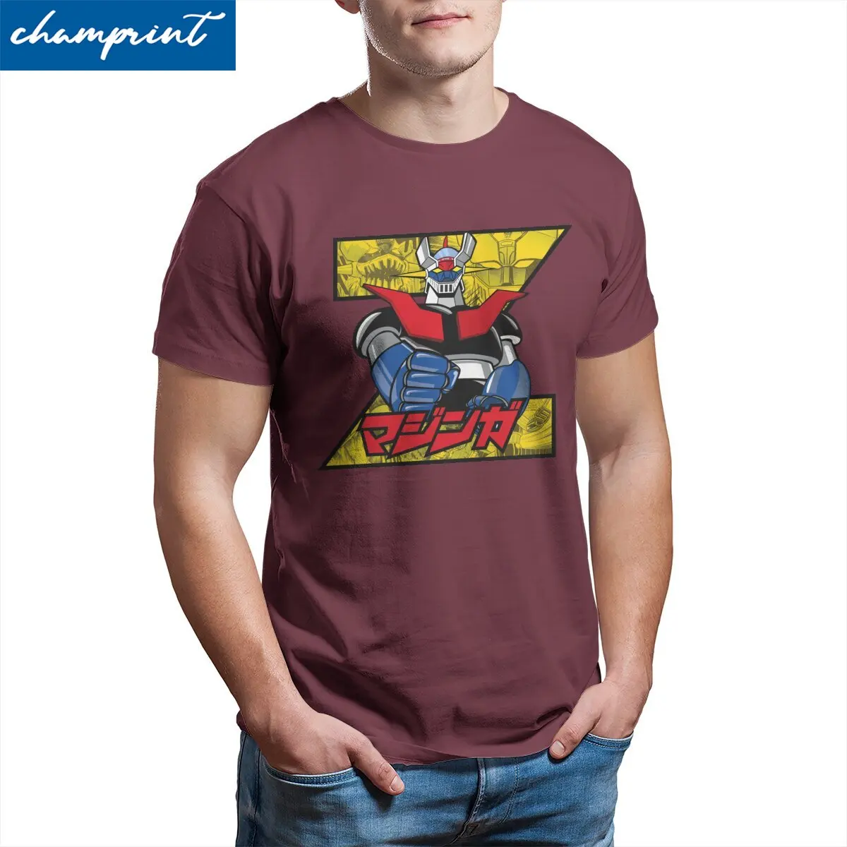 

Mazinger Z Goldorak Actarus Men T Shirt UFO Robot Grendizer Fashion Tee Shirt T-Shirt 100% Cotton New Arrival Clothes