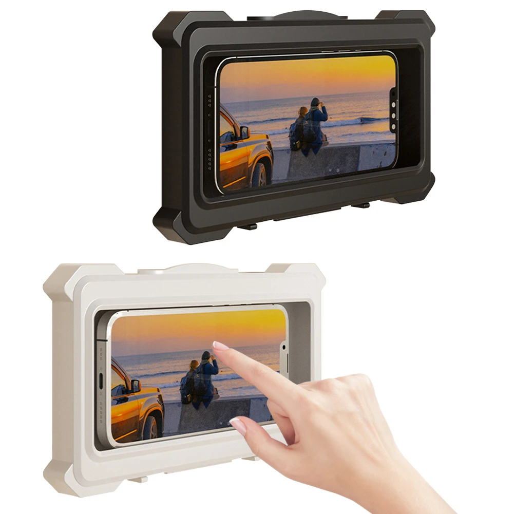 Водонепроницаемый держатель для телефона душа на 360° ° Полки мобильных телефонов