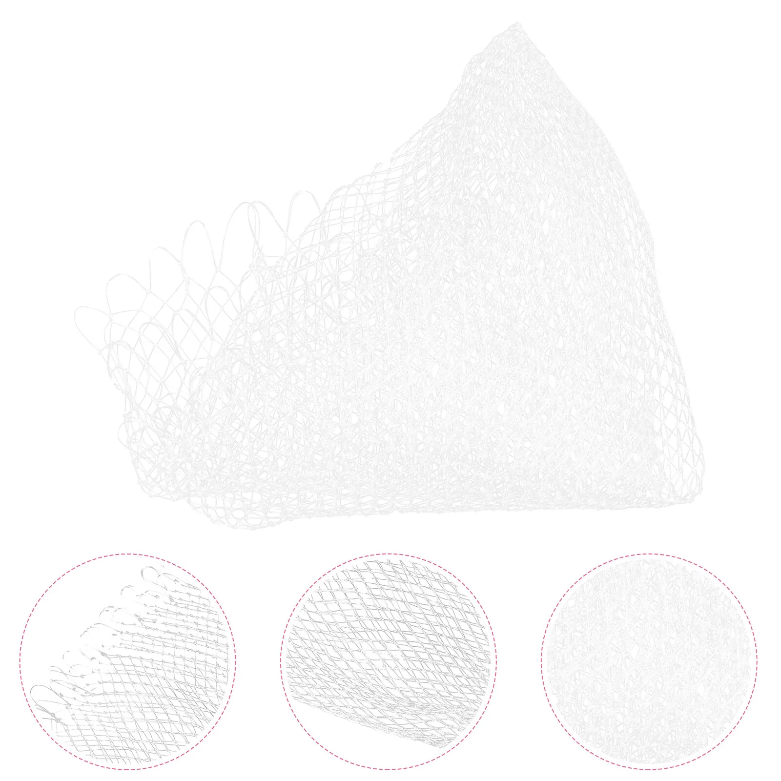 

Fishnet Braided Fishing Line Hand Knitting Bait Dip Head String Bag Child Nylon