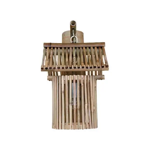 

Плетеный светильник в стиле ретро, лампа E27, деревенский бамбуковый настенный Плетеный фонарь для фермерского зала, коридора, кухни, входа в гостиницу