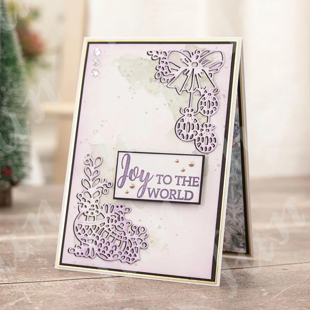 Металлические трафареты для резки украшения скрапбукинга рождественский