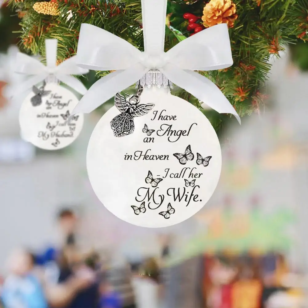 Простое в использовании многоразовое рождественское перо подвесное украшение