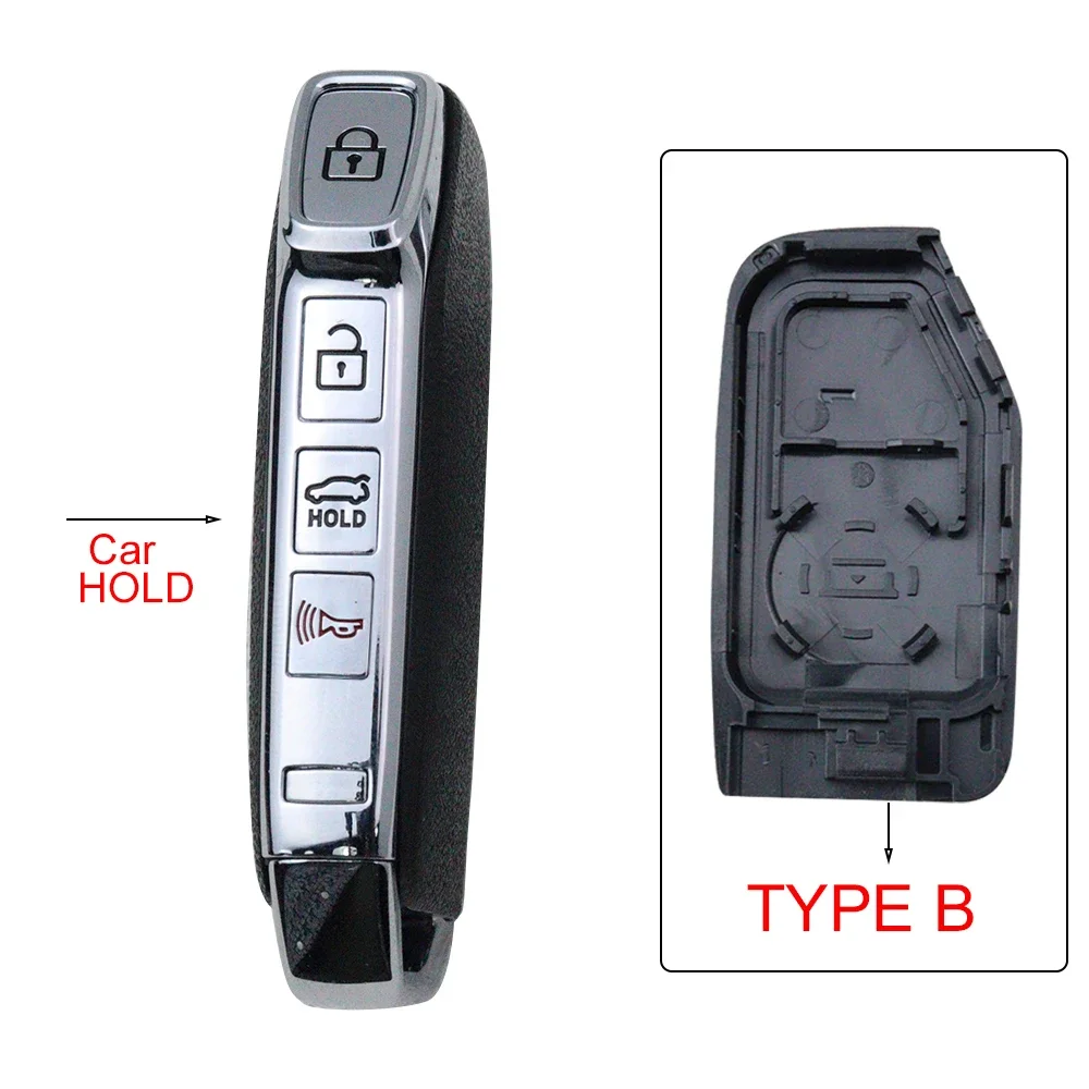 4 кнопки Автомобильный Брелок оболочка для Kia Sportage 2020 K5 K8 K3 KX3 KX7 Seltos 2022 Ray Sorento Soul Telluride Cerato