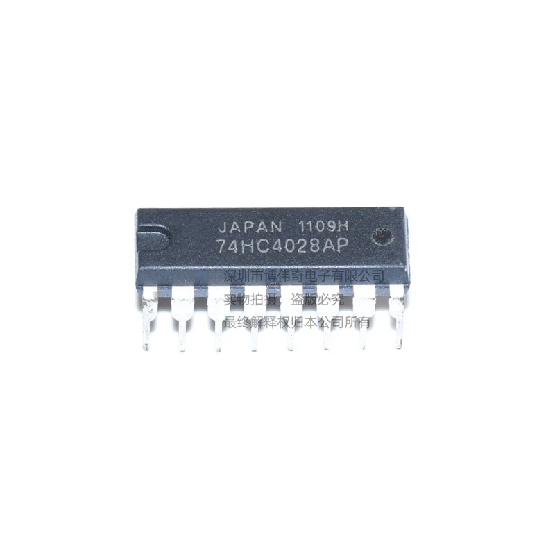 

New 74HC4028AP DIP 74HC4028 logic chip integrated circuit