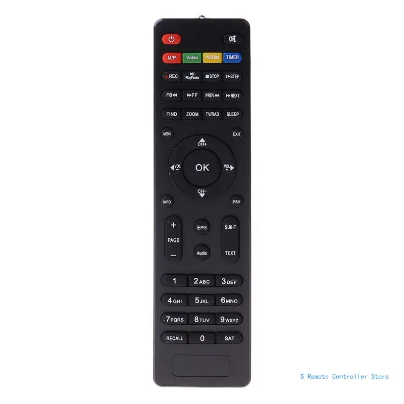 Универсальный ИК-пульт дистанционного управления BX0E для Freesat V7 для HD/V7 MAX, замена для приставки Smart TV, медиаплеер, пульт дистанционного управления