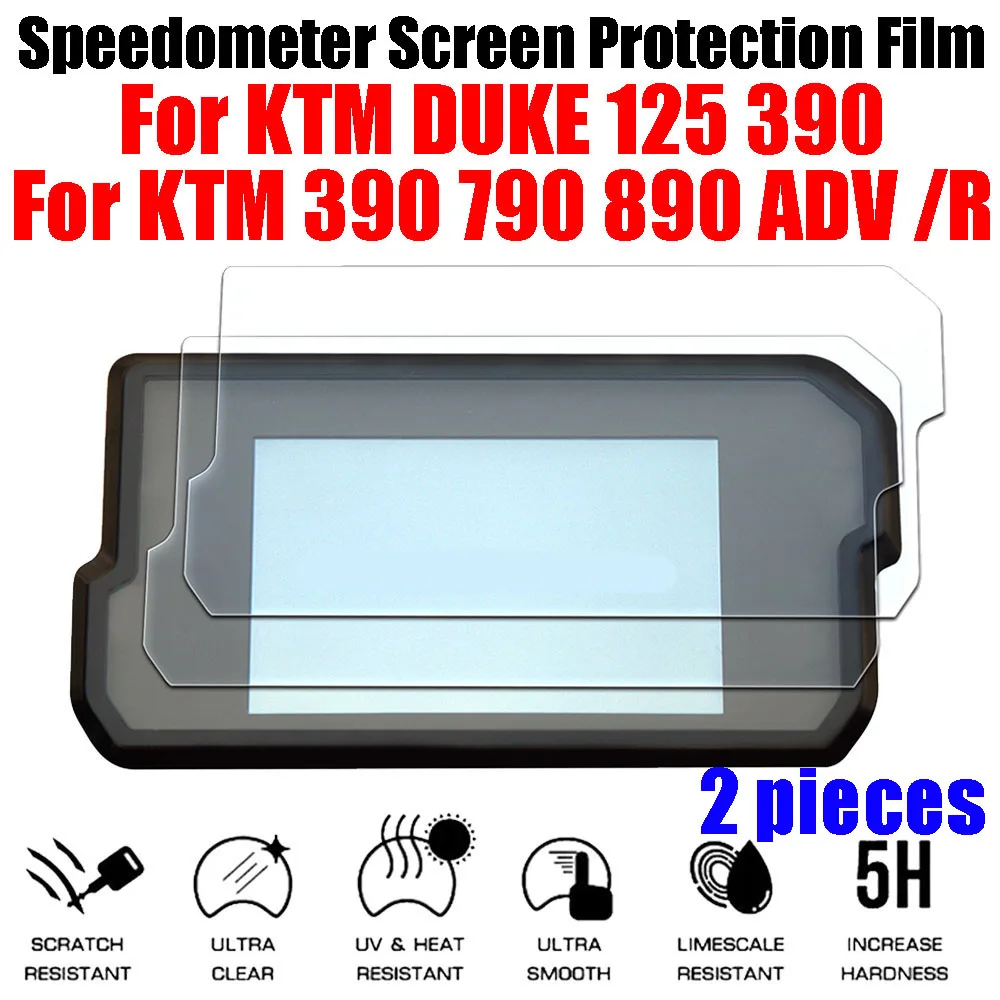 

Motorcycle Cluster Scratch Screen Protection Film Screen Protector For KTM DUKE 390 125 DUKE 790 890 Adventure R ADV R DUKE390